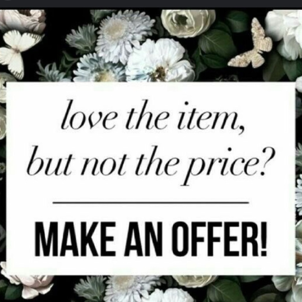 Open to reasonable offers